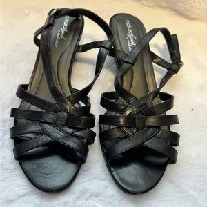 Natural Soul by Naturlizer Black Leather Shoes